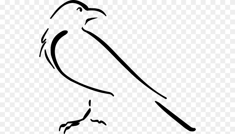 Image, Stencil, Animal, Bird, Bow Free Png Download