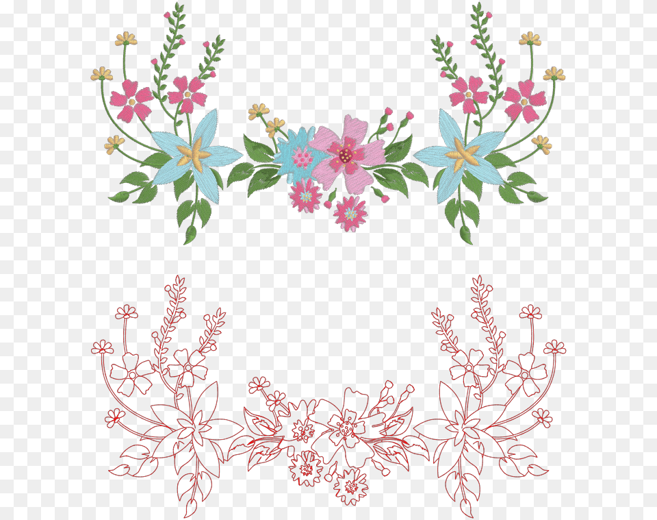 Image, Art, Embroidery, Floral Design, Graphics Free Transparent Png