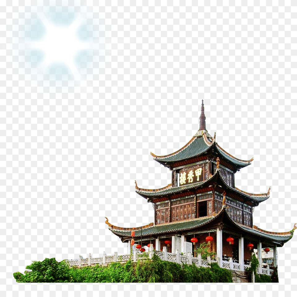 Architecture, Building, Temple, City Png Image