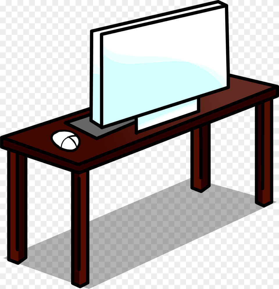 Image, Computer, Table, Screen, Monitor Free Png Download