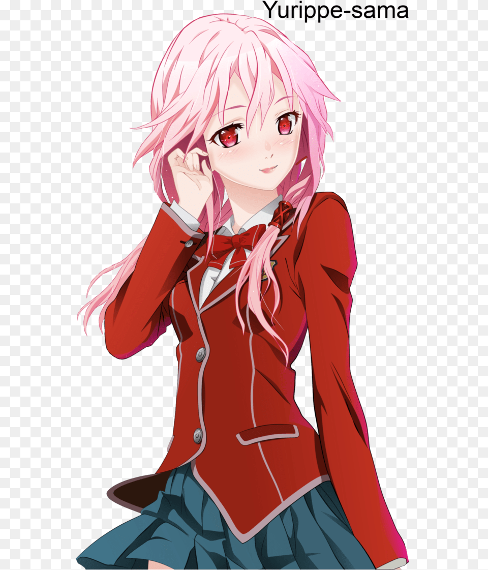 Image About Anime In Guilty Crown Inori Yuzuriha, Adult, Publication, Person, Female Free Transparent Png