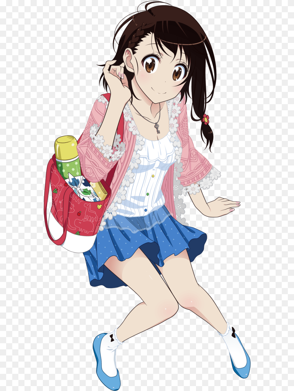 Image About Girl In Nisekoi By Minato Background Kosaki Onodera Transparent, Female, Publication, Book, Child Png