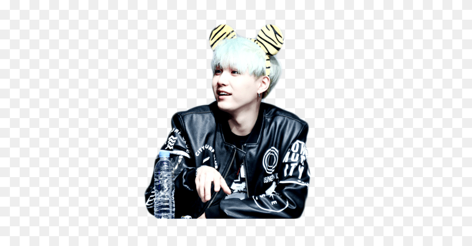 Image About Kpop In Suga, Portrait, Jacket, Head, Person Free Png