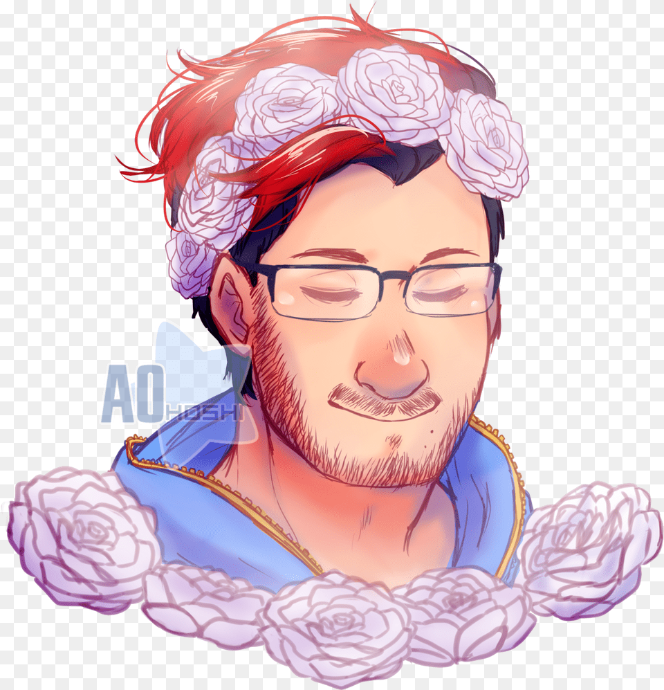 Image About Markiplier In Markimoo For Adult, Person, Man, Male, Head Png