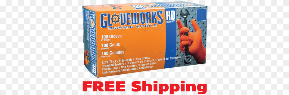 Image Ammex Nitrile Gloves Gloveworks Disposable, Body Part, Finger, Hand, Person Free Png Download