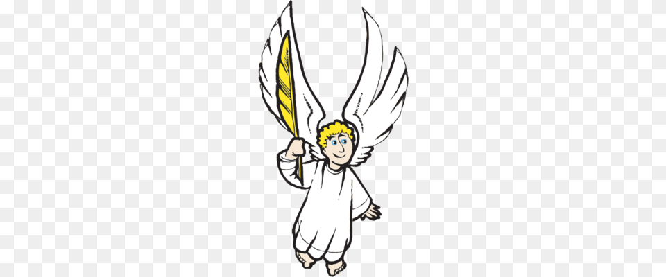 Image Angel With Quill Angel Clip Art, Person, Face, Head, Book Free Transparent Png