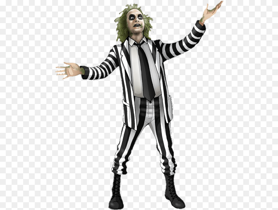 Image Beetlejuice, Clothing, Person, Costume, Adult Free Png