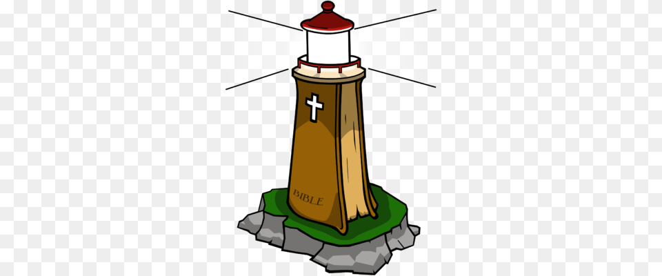 Bible Lighthouse Bible Clip Art, Architecture, Building, Tower, Beacon Png Image