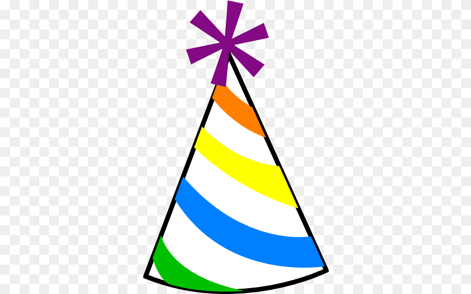 Image Birthday Hat Birthday Hat Clipart Black And White, Clothing, Party Hat Free Png Download