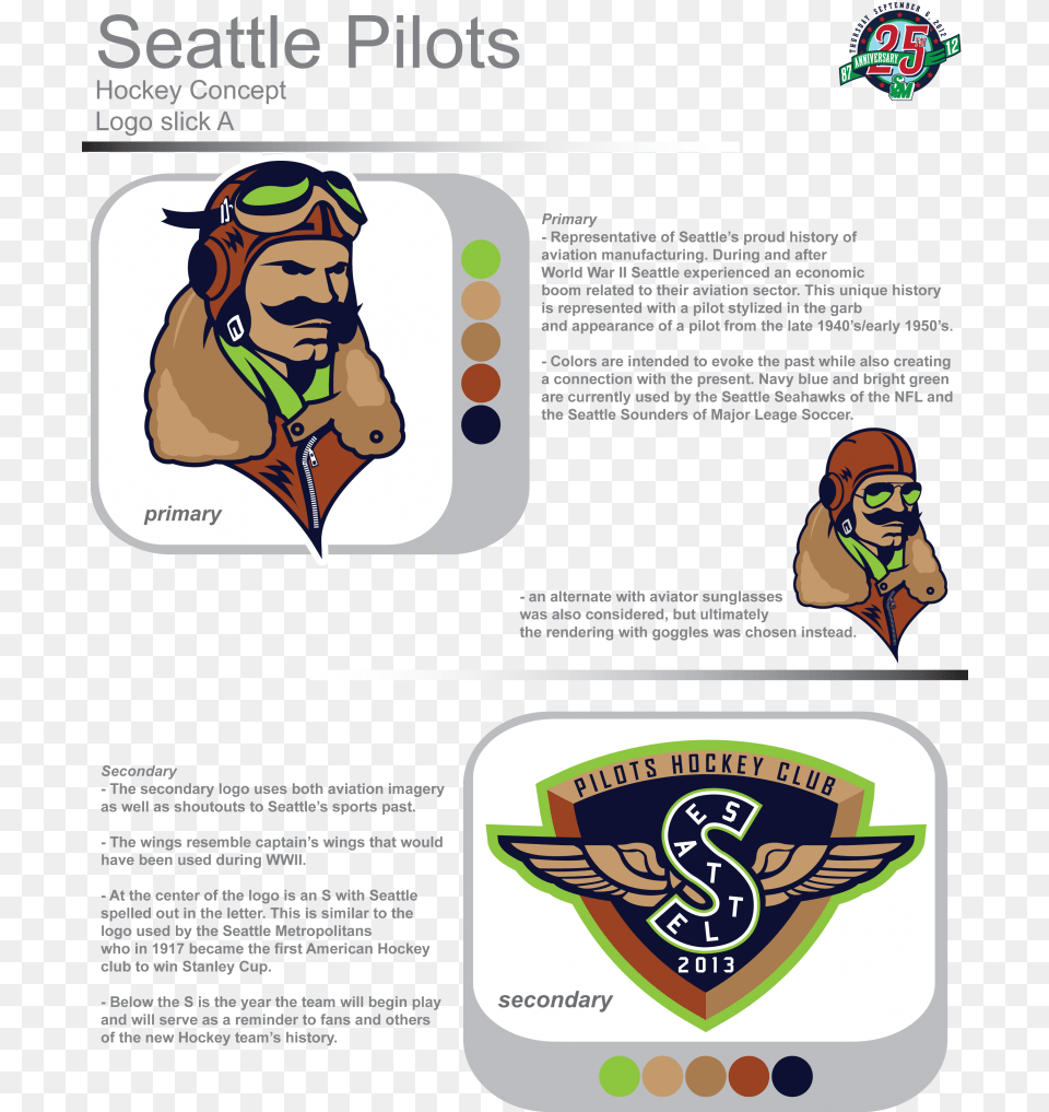 Image Black And White Library Pilots Hockey Concept Seattle Pilots Hockey Concept, Advertisement, Poster, Adult, Person Free Png