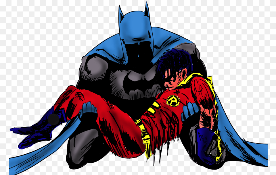 Black And White Stock A Death In The Family Robin Robin And Harley Quinn, Batman, Adult, Male, Man Png Image