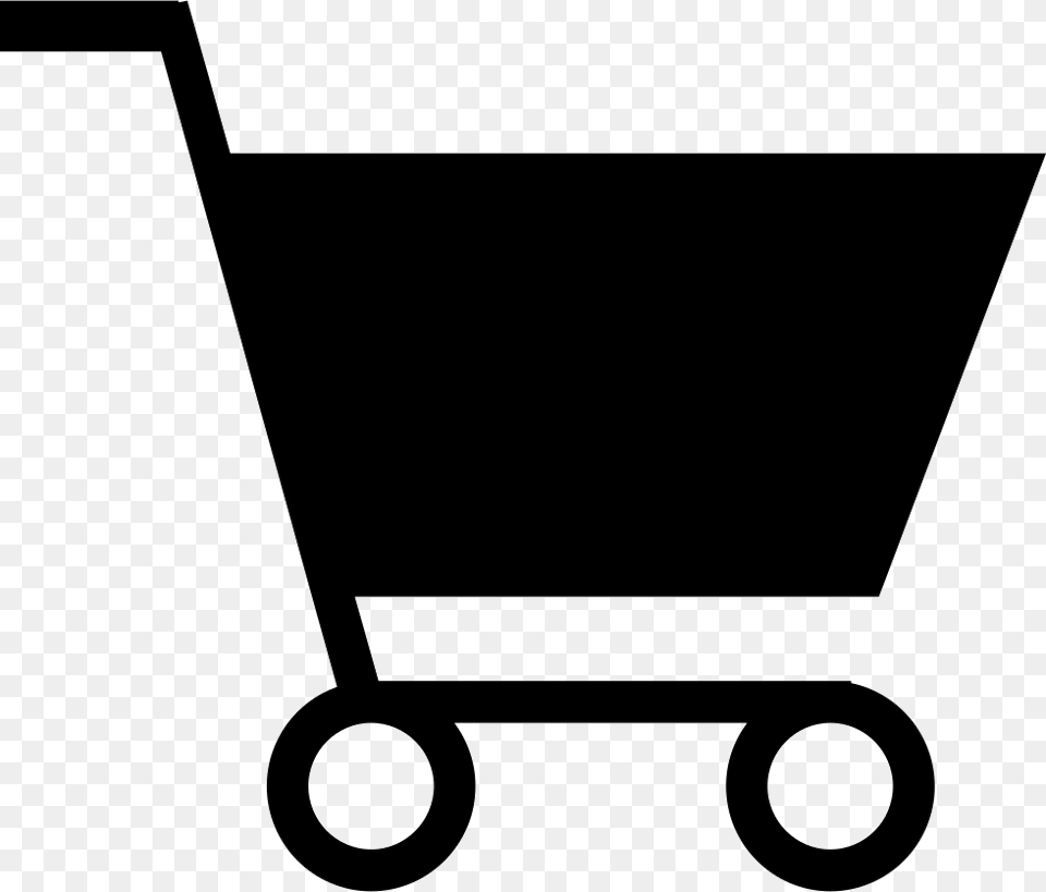 Image Black And White Svg Icon, Shopping Cart Png
