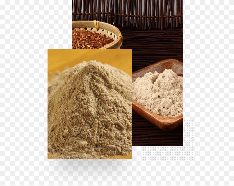Brown Flour, Powder, Bread, Food Png Image