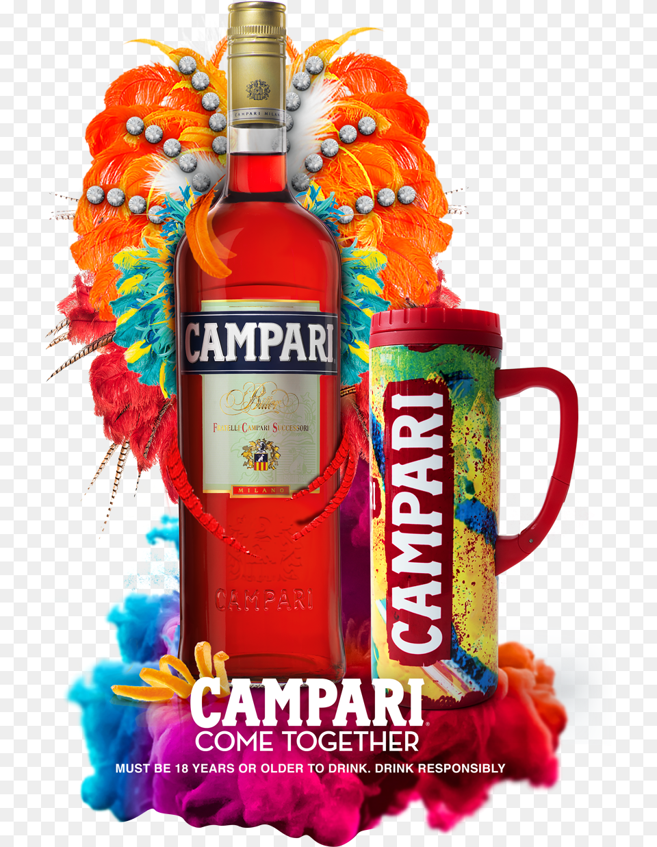 Image Campari Shenseea, Alcohol, Beverage, Liquor, Advertisement Free Png Download