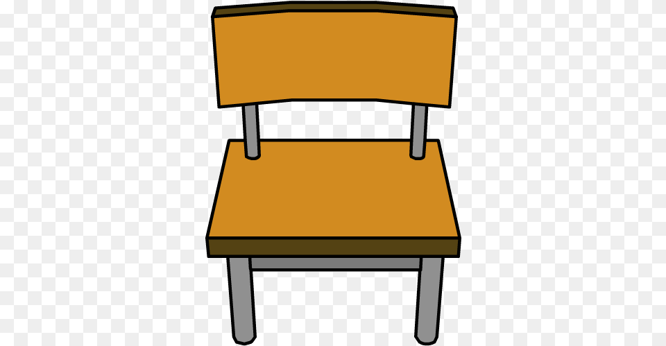 Image Chair Club School Chair Clipart, Bench, Furniture, Plywood, Wood Png