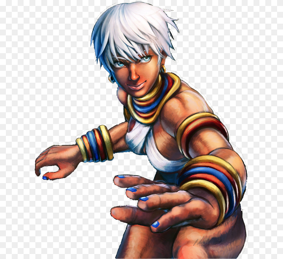 Image Character Select Elena Usf Wiki Elena Street Fighter Iv, Woman, Adult, Person, Female Free Transparent Png