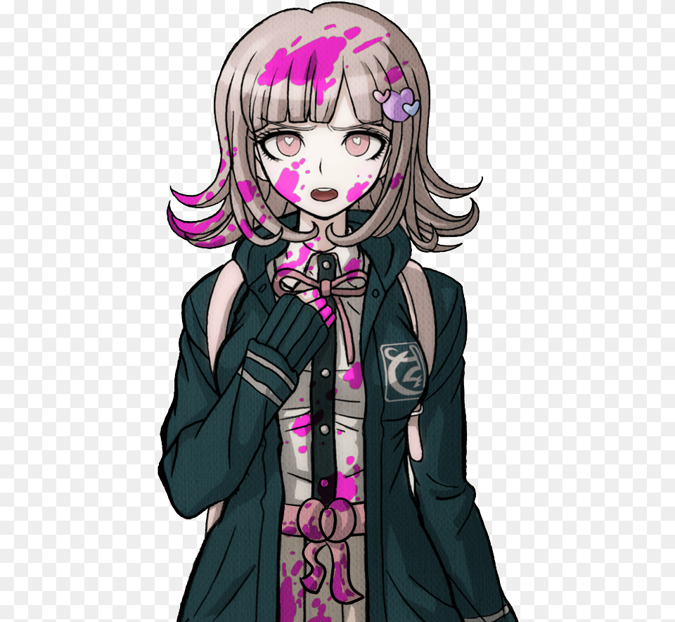 Image Chiaki Nanami Sprites, Publication, Book, Comics, Adult Free Transparent Png