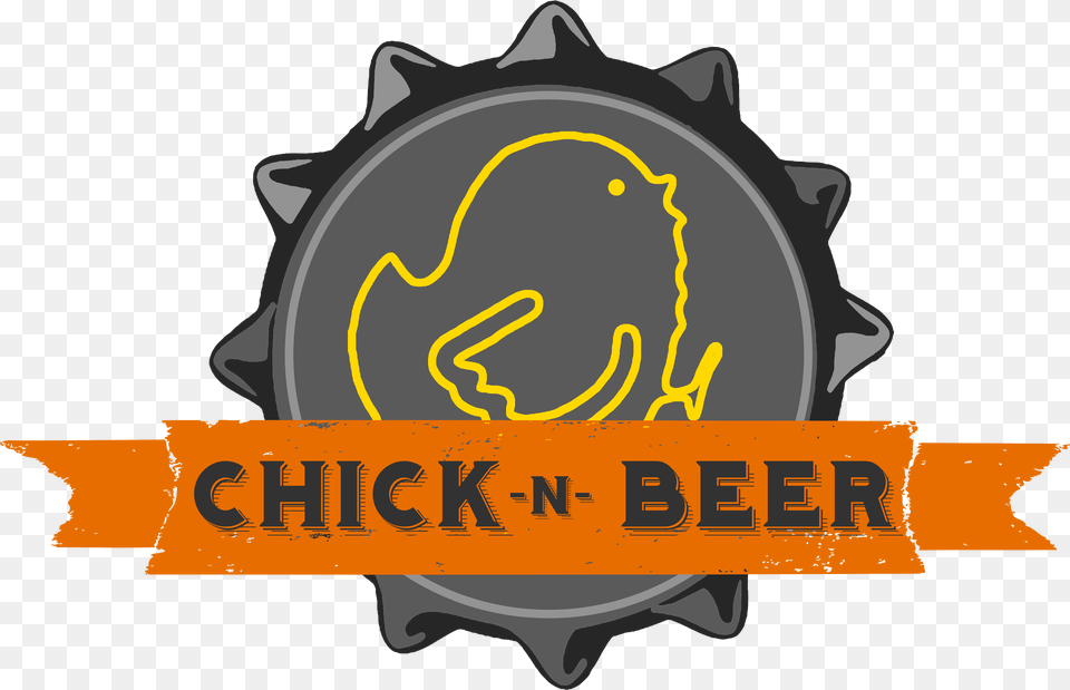 Image Chick N Beer, Logo, Ammunition, Grenade, Weapon Png