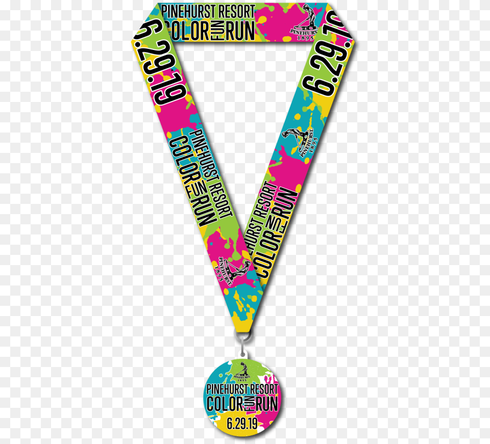 Image Color Fun Run Medal Png