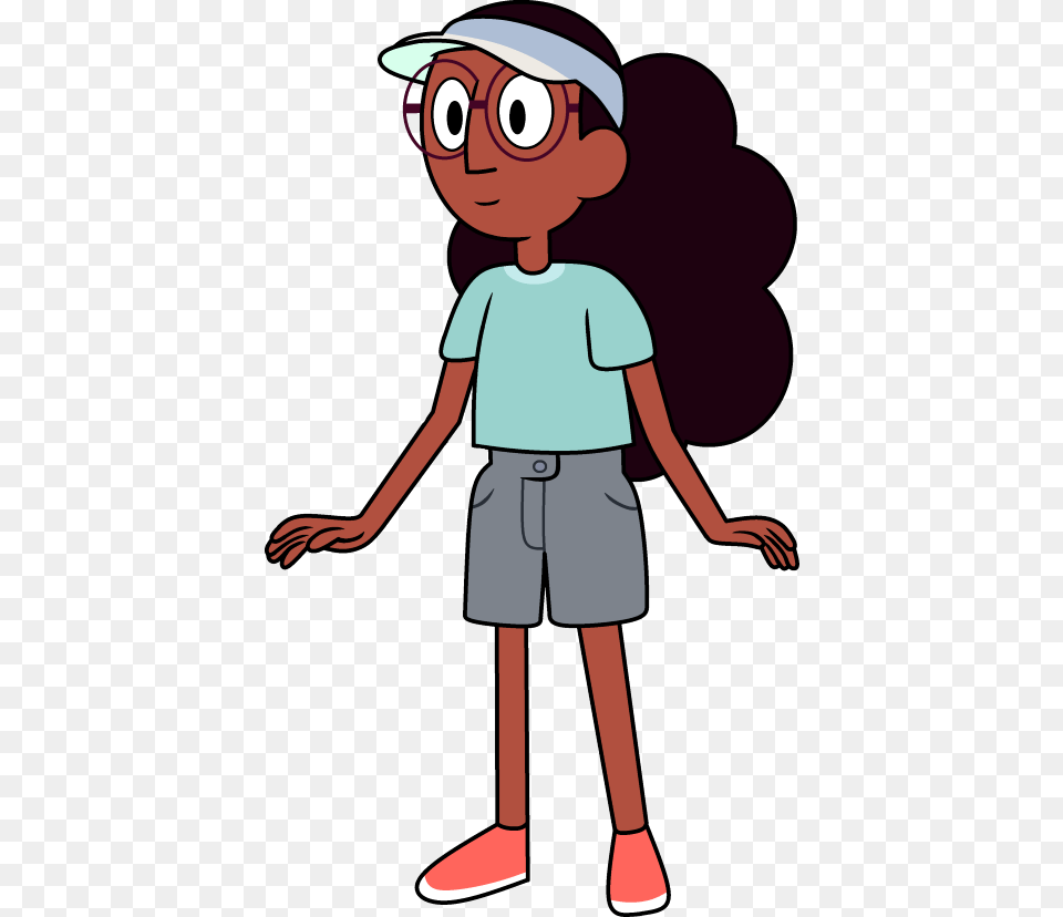 Image Connie Wiki Steven Universe Character Connie, Shorts, Clothing, Person, Girl Free Png Download