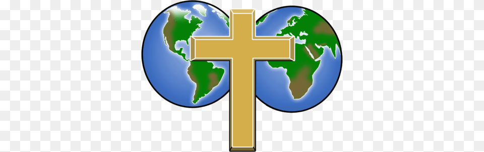 Cross And Global Hemispheres Cross Symbol, Astronomy, Outer Space Png Image