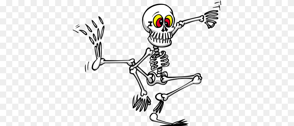 Image Dancing Skeleton Free Png Download