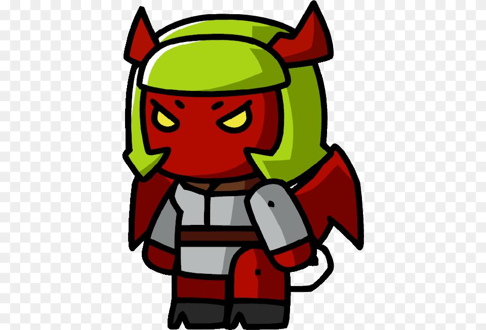 Image Demon Scribblenauts Scribblenauts Panty And Stocking, Baby, Person, Face, Head Free Png Download
