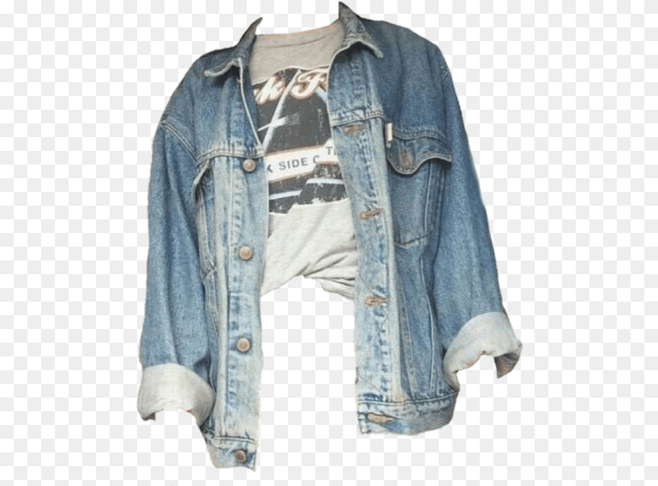 Denim Jacket, Clothing, Coat, Jeans, Pants Png Image