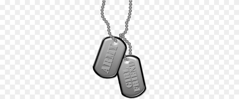 Description Army Dog Tags Cartoon, Accessories, Jewelry, Necklace, Pendant Png Image