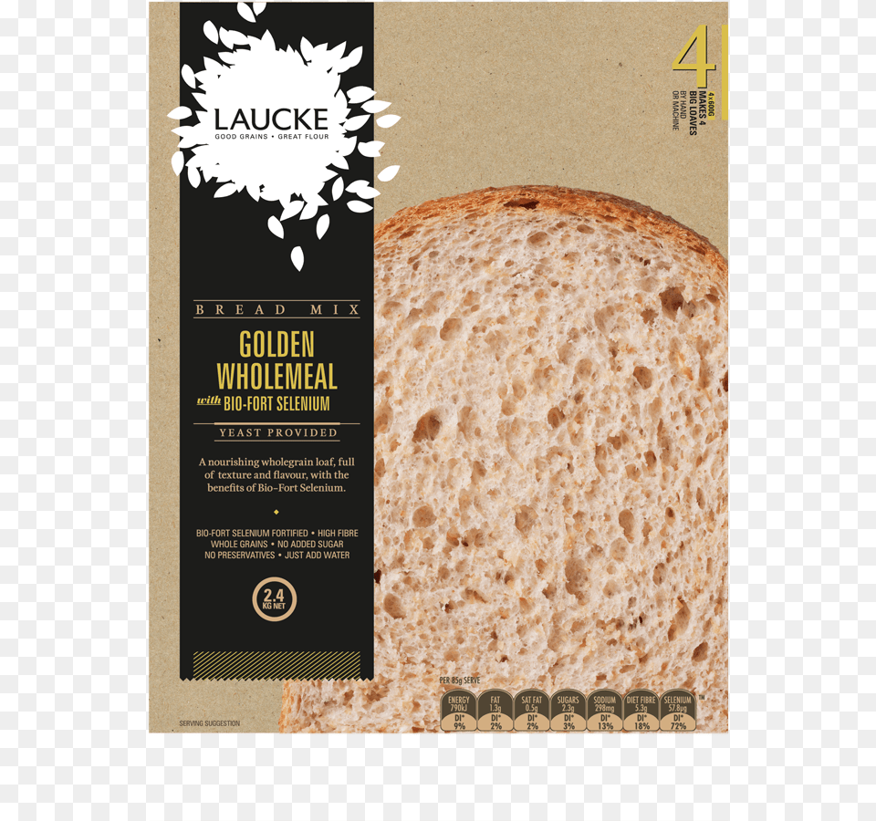 Image Description Laucke Bread Mix, Advertisement, Food, Poster Free Transparent Png