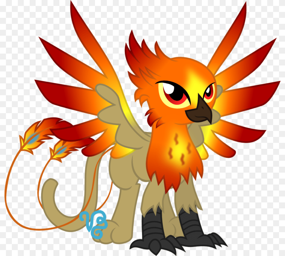 Download Pheonix Drawing Griffin Phoenix Gryphon, Animal, Fish, Sea Life, Shark Png Image