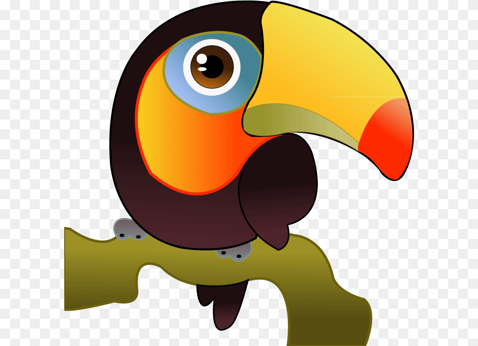 Image Pl Ss Szirom Plss Toucan Vector, Animal, Beak, Bird Free Png Download
