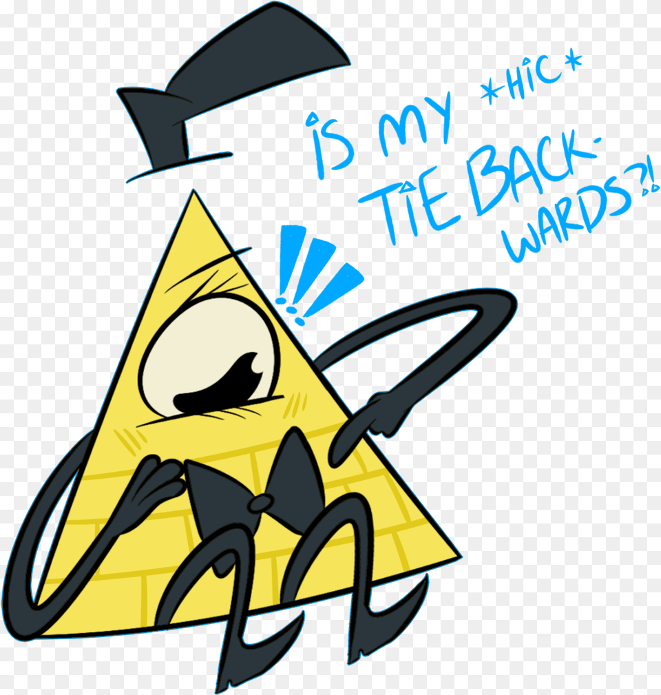 Image Drunk Bill Cipher, Clothing, Hat Free Png