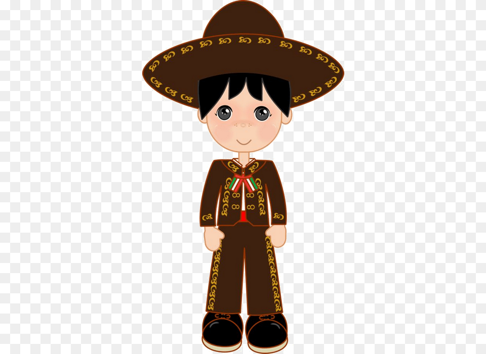 Du Blog Zezete2 Charro Mexicano Caricatura, Clothing, Hat, Baby, Person Png Image
