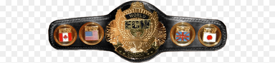Image Ecw Tv 96 Pro Wrestling Fandom Powered By Ecw Women39s Championship, Accessories, Belt, Buckle, Logo Free Png
