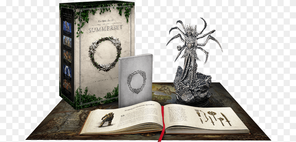 Image Elder Scrolls Online Summerset Collector39s Edition, Book, Publication, Animal, Insect Free Png
