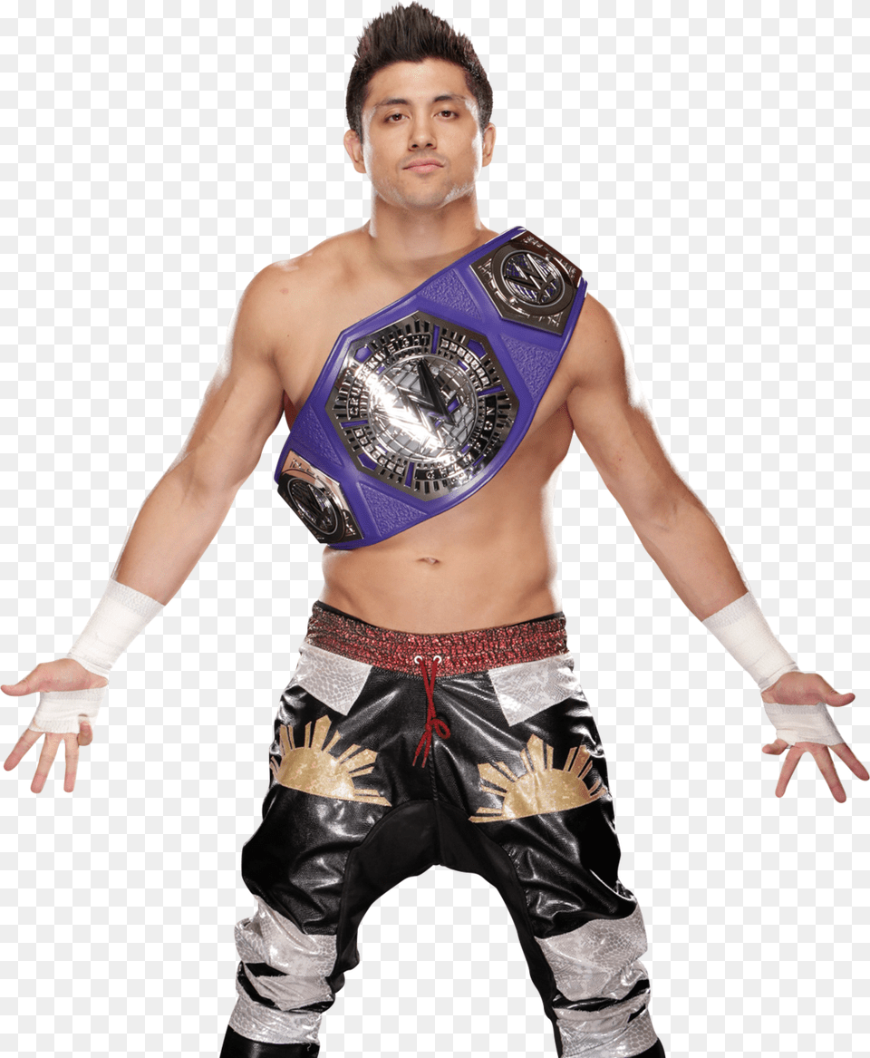 Image Enzo Amore New Cruiserweight Champion, Hand, Body Part, Finger, Person Free Png