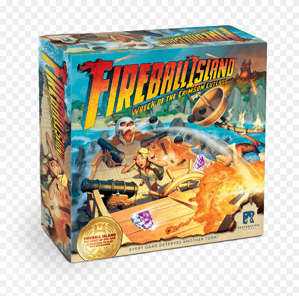 Image Fireball Island Curse Of Vul Kar, Book, Publication, Boy, Child Free Png Download