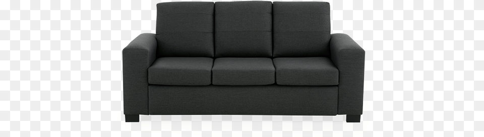 For Fabric Sofa Black Couch, Furniture, Chair Png Image