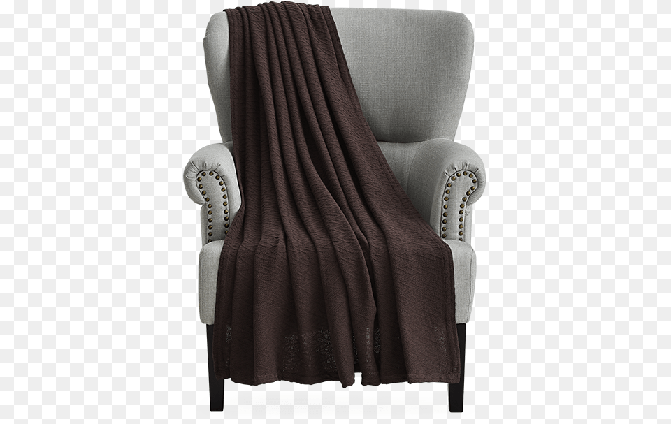 Image For Fabric Throw Club Chair, Furniture, Armchair Free Png