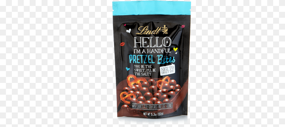 Image For Hello Pretzel Bites From Lindtusa Lindt Chocolate Pretzel Bites, Food, Sweets Free Png Download