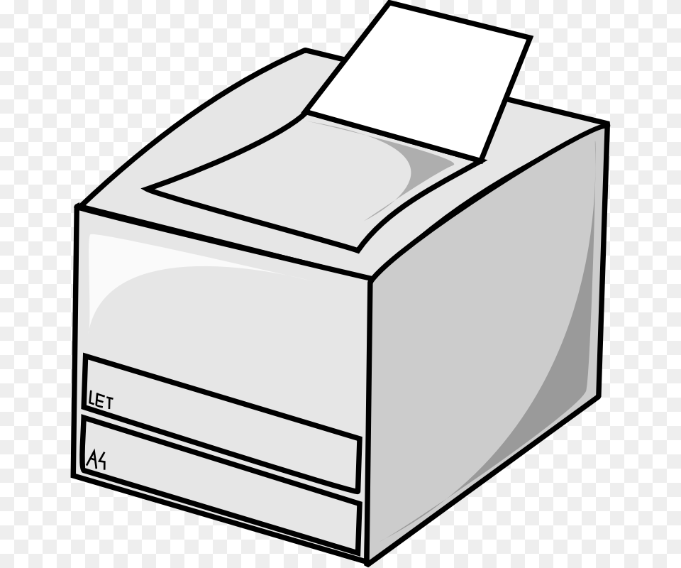 Image For Laser Printer Computer Clip Art Technology Clip Art, Computer Hardware, Electronics, Hardware, Machine Free Png