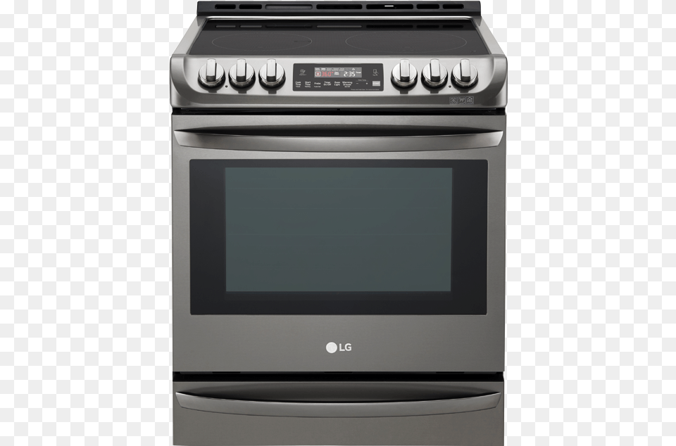 Image For Lg Slide In Ceramic Cooktop Range, Appliance, Device, Electrical Device, Microwave Free Transparent Png