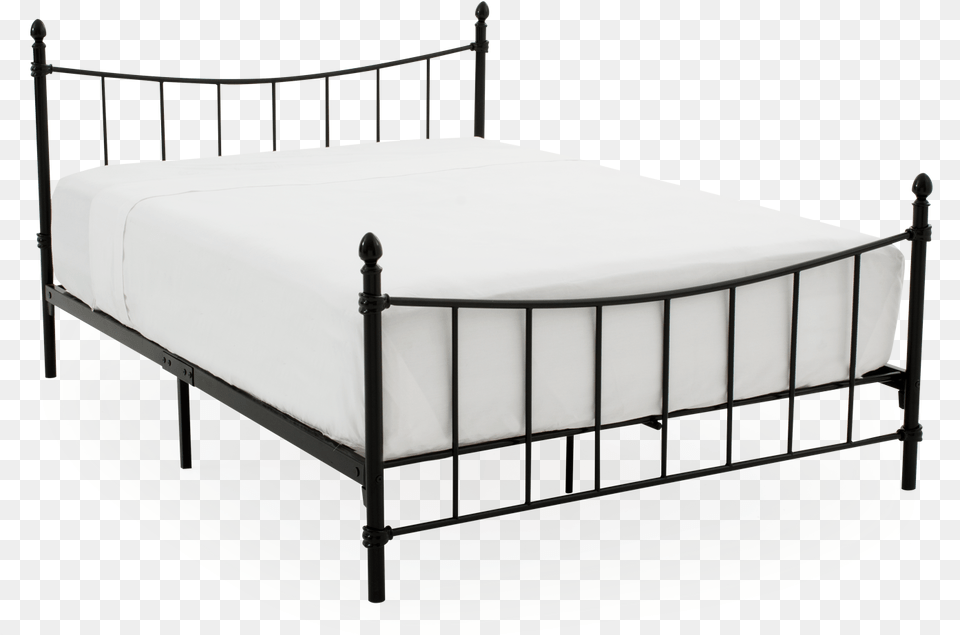 Image For Metal Bed Bed Frame, Crib, Furniture, Infant Bed Free Png Download