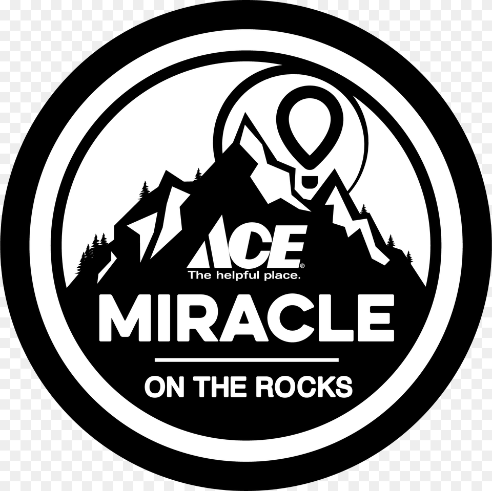 Image For Miracle On The Rocks Sunrise Yoga Amp Stair Ace Hardware, Logo, Ammunition, Grenade, Weapon Free Png