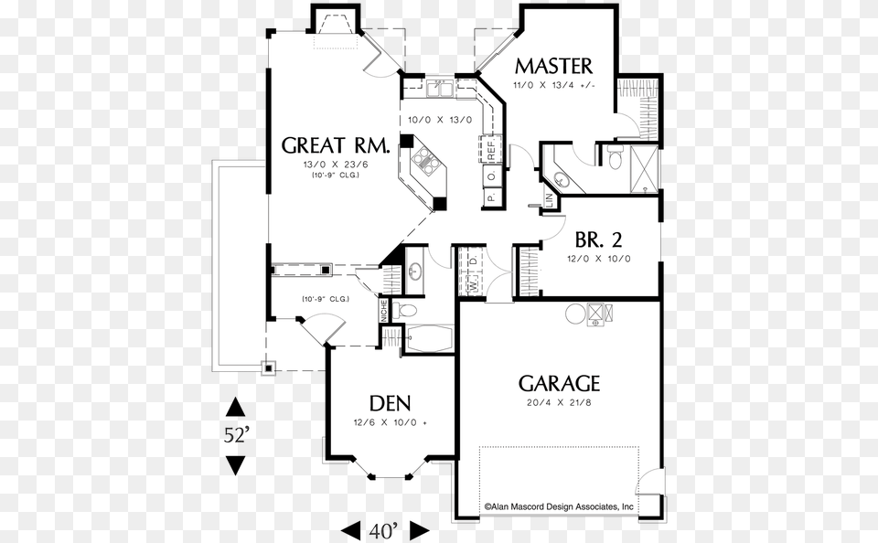 For Naylor Great Room Plan With Bay Window In Diagram, Chart, Floor Plan, Plot Png Image