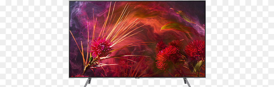 Image For Samsung Qled 4k Uhd Television 55quot Samsung, Pattern, Fireworks, Flower, Plant Free Transparent Png