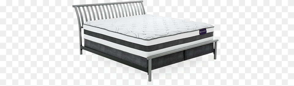 Image For Serta Bed Frame, Furniture, Crib, Infant Bed, Mattress Free Png