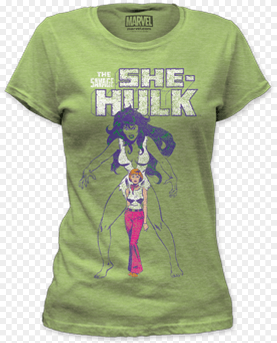 For The Savage She Hulk Girls T Shirt Marvel Hulk Tee Shirts Woman, Clothing, T-shirt, Child, Female Png Image