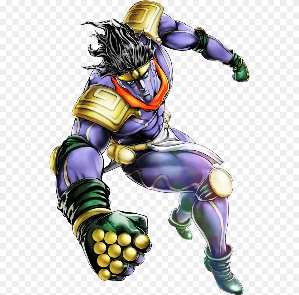 Freeuse Download Starplatinumeoh S Star Platinum Eyes Of Heaven, Book, Comics, Publication, Person Png Image